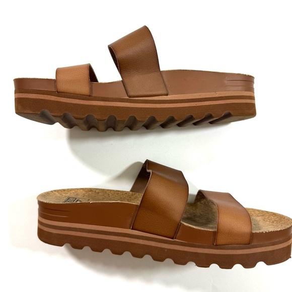 Reef Cushion Vista Hi Sandals Brown - Picture 6 of 7